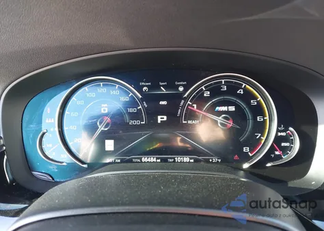 2019 BMW M5 Competition from USA, damaged, VIN WBSJF0C54KB448610